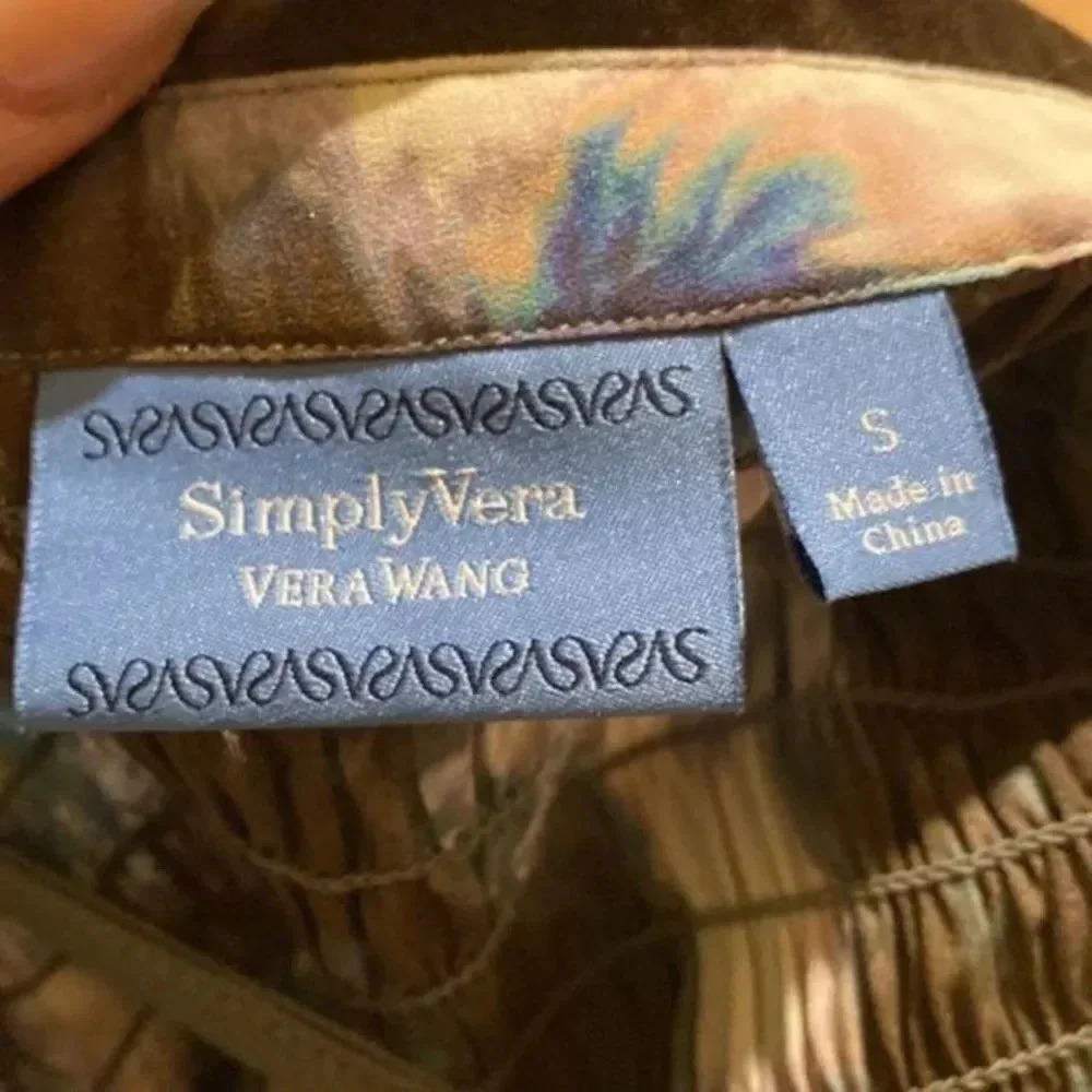 Simply Vera Vera Wang shirt dress - Picture 7 of 9